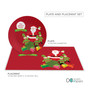 Santa's Tradition Personalized Christmas plate