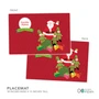 La Tradicion de Santa Personalized Christmas plate