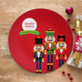 La Tradicion de el Cascanueces Personalized Christmas plate
