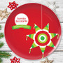La Tradicion de la Pinata Personalized Christmas plate