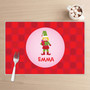 Cute Elf Girl Kids Plate
