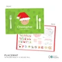 Santa's Hat Boy Kids Plate