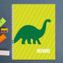 Dino and Me Green Kids Notebook