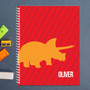 Dino and Me Red Kids Notebook