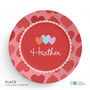 Lovely Hearts Kids Plates