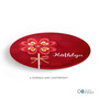Lovely Heart Flower Kids Plates