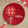 Lovely Heart Flower Kids Plates