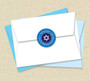 Hanukkah Stripes Address Label