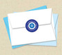 Hanukkah Rosettes Address Label