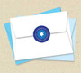 Bold Stripes W Dreidels Address Label