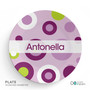 Circles and Circles Purple Kids Bowl