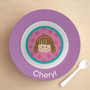 Just Like Me Girl Pink Kids Bowl