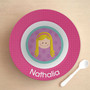 Just Like Me Girl Lavender Kids Bowl