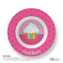 Rainbow Cupcake Kids Bowl