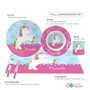 Cute Rainbow Pony Kids Bowl