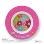Shiny Bold Flowers Kids Bowl
