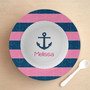 Let's Sail Pink Kids Bowl