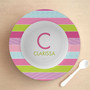 Pastel Stripes Kids Bowl