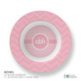 Initials on Chevron Kids Bowl