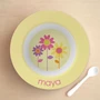 Three Spring Blooms Kids Bowl