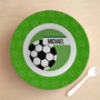 Soccer Fan Green Kids Bowl