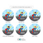 Cool Superhero Personalized Boys Bowl