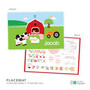 A Day In The Farm Personalized Boys Bowl