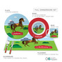 Cute Race Horse Personalized Boys Bowl