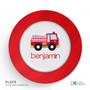 Cute Little Fire Truck Kids Bowl