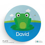 Cute Smiley Frog Kids Bowl