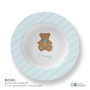 Cute Blue Teddy Bear Kids Bowl
