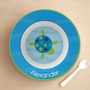 Swimming Blue Turtle Kids Bowl