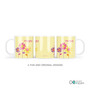 Three Spring Blooms Custom Plate for Girls
