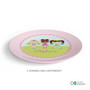 Three Cheerleaders Custom Plate for Girls