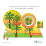Monkeys In The Jungle Kids Plate