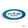Cute Undersea Creatures Kids Plate