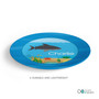 Shark Waves Kids Plate