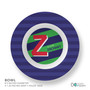 Brilliant Initial Green Kids Plate