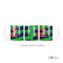 Brilliant Initial Green Kids Plate