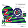 Brilliant Initial Green Kids Plate