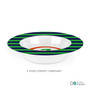 Fun Initials Green Kids Plate