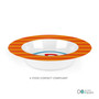 Fun Initials Orange Kids Plate