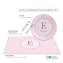 A Shiny Pink Letter Kids Plate