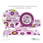 Circles and Circles Purple Kids Placemat