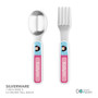 Just Like Me Girl Light Blue Kids Placemat