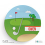 My Love for Golf Kids Placemat