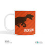 Dino and Me Orange Kids Placemat