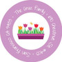 My Bucket Of Tulips Cute Address Labels