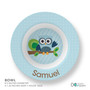 Owl Be Yours Blue Kids Placemat