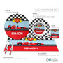 Fast Race Kids Placemat